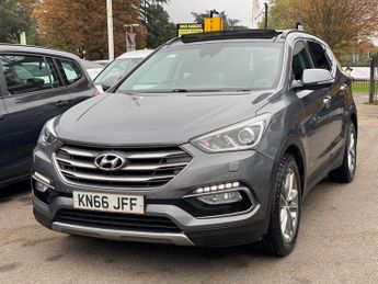 Hyundai Santa Fe 2.2 CRDi Blue Drive Premium SE Auto 4WD Euro 6 (s/s) 5dr (7 Seat
