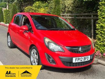 Vauxhall Corsa 1.2i ecoFLEX 16V SXi Euro 5 (s/s) 5dr (A/C)