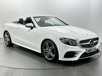 Mercedes E Class 2.0 E220d AMG Line (Premium) Cabriolet G-Tronic+ Euro 6 (s/s) 2d