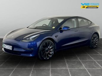 Tesla Model 3 (Dual Motor) Performance Auto 4WDE 4dr (Performance Upgrade)