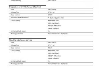 Audi A3 1.4 TFSI CoD Sport Sportback S Tronic Euro 6 (s/s) 5dr (Nav)