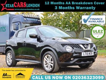 Nissan Juke 1.6 N-Connecta XTRON Euro 6 5dr