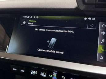 Audi A3 1.5 TFSI 35 S line Sportback 5dr Petrol S Tronic Euro 6 (s/s) (1