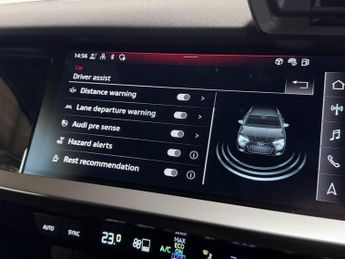 Audi A3 1.5 TFSI 35 S line Sportback 5dr Petrol S Tronic Euro 6 (s/s) (1