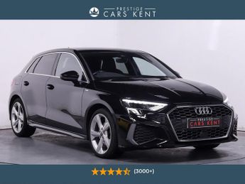 Audi A3 1.5 TFSI 35 S line Sportback 5dr Petrol S Tronic Euro 6 (s/s) (1