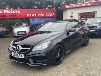 Mercedes-Benz E Class 2.1 E220 CDI AMG Sport Cabriolet G-Tronic+ Euro 5 (s/s) 2dr