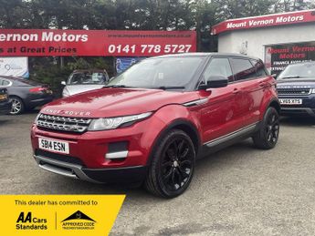 Land Rover Range Rover Evoque 2.2 SD4 Pure Auto 4WD Euro 5 (s/s) 5dr