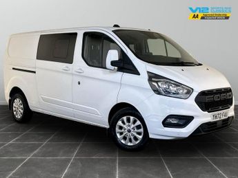 Ford Transit Custom 2.0 300 EcoBlue Limited Crew Van Auto L2 H1 Euro 6 5dr