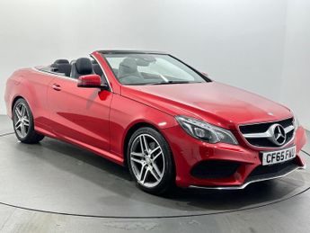 Mercedes E Class 2.0 E200 AMG Line (Premium) Cabriolet G-Tronic+ Euro 6 (s/s) 2dr