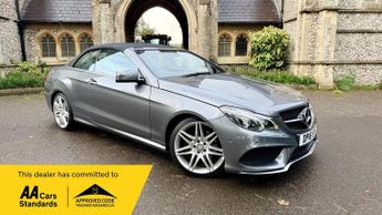 Mercedes E Class 3.0 E350d V6 AMG Line Edition (Premium) Cabriolet G-Tronic+ Euro