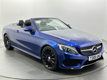 Mercedes C Class 2.1 C220d AMG Line (Premium Plus) Cabriolet G-Tronic+ Euro 6 (s/