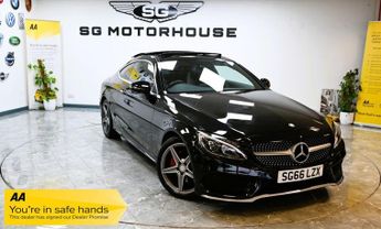 Mercedes C Class 2.1 C220d AMG Line (Premium Plus) Coupe 2dr Diesel G-Tronic+ Eur