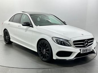 Mercedes C Class 2.1 C220d AMG Line (Premium) G-Tronic+ Euro 6 (s/s) 4dr