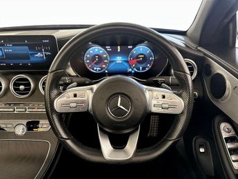 Mercedes-Benz C Class 2.0 C220d AMG Line (Premium) Cabriolet G-Tronic+ Euro 6 (s/s) 2d