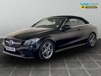 Mercedes-Benz C Class 2.0 C220d AMG Line (Premium) Cabriolet G-Tronic+ Euro 6 (s/s) 2d
