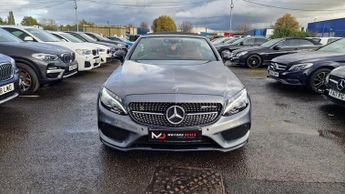 Mercedes-Benz C Class 3.0 C43 V6 AMG (Premium Plus) Cabriolet G-Tronic+ 4MATIC Euro 6 