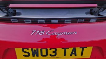 Porsche 718 Cayman 2.0T PDK Euro 6 (s/s) 2dr