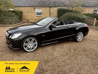 Mercedes E Class 2.1 E250 CDI BlueEfficiency Sport Cabriolet 2dr Diesel G-Tronic+