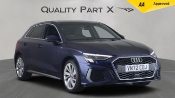 Audi A3 1.4 TFSIe 40 S line Sportback S Tronic Euro 6 (s/s) 5dr 13kWh