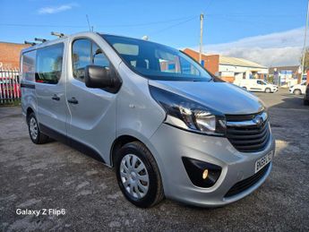 Vauxhall Vivaro 1.6 CDTi 2900 BiTurbo ecoTEC Sportive Crew Van L1 H1 Euro 6 (s/s