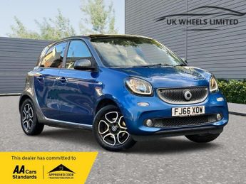 Smart ForFour 0.9T Prime (Premium Plus) Twinamic Euro 6 (s/s) 5dr