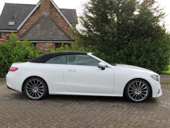 Mercedes-Benz E Class 2.0 E220d AMG Line (Premium) Cabriolet G-Tronic+ Euro 6 (s/s) 2d