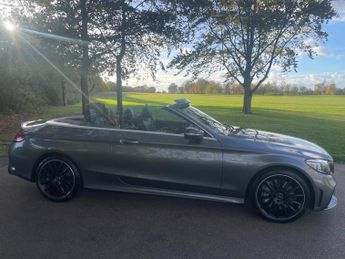 Mercedes-Benz C Class 3.0 C43 V6 AMG (Premium) Cabriolet G-Tronic+ 4MATIC Euro 6 (s/s)