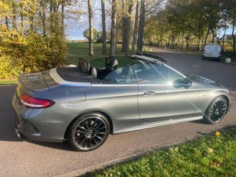 Mercedes-Benz C Class 3.0 C43 V6 AMG (Premium) Cabriolet G-Tronic+ 4MATIC Euro 6 (s/s)