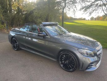 Mercedes-Benz C Class 3.0 C43 V6 AMG (Premium) Cabriolet G-Tronic+ 4MATIC Euro 6 (s/s)