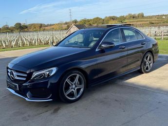 Mercedes-Benz C Class 1.6 C200d AMG Line (Premium Plus) G-Tronic+ Euro 6 (s/s) 4dr