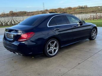 Mercedes-Benz C Class 1.6 C200d AMG Line (Premium Plus) G-Tronic+ Euro 6 (s/s) 4dr