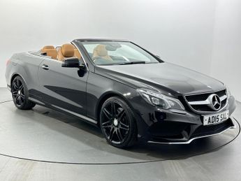 Mercedes E Class 3.5 E400 V6 AMG Line Cabriolet G-Tronic+ Euro 6 (s/s) 2dr