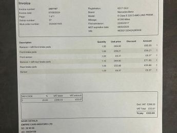 Mercedes-Benz E Class 2.0 E220d AMG Line (Premium) G-Tronic+ Euro 6 (s/s) 5dr