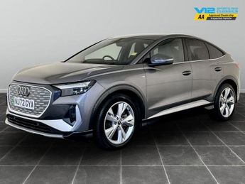 Audi Q4 e-tron 40 S line Sportback Auto 5dr 82kWh