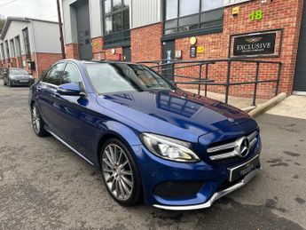 Mercedes C Class 2.1 C220d AMG Line (Premium) G-Tronic+ Euro 6 (s/s) 4dr