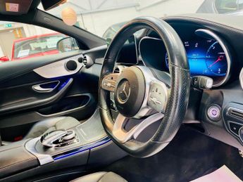 Mercedes-Benz C Class 2.0 C220d AMG Line (Premium) G-Tronic+ Euro 6 (s/s) 2dr