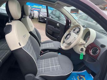 Fiat 500 1.2 Lounge Hatchback 3dr Petrol Dualogic Euro 6 (s/s) (69 bhp)