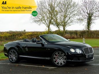 Bentley Continental 6.0 W12 GTC Speed Convertible 2dr Petrol Auto 4WD Euro 5 (625 ps