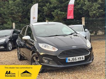 Ford Fiesta 1.0T EcoBoost Zetec Black Edition Euro 6 (s/s) 5dr
