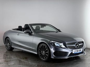 Mercedes C Class 2.0 C200 AMG Line Cabriolet G-Tronic+ Euro 6 (s/s) 2dr