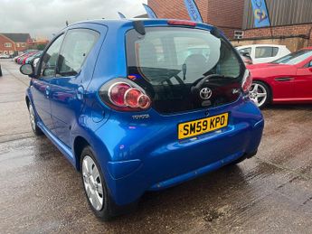Toyota AYGO 1.0 VVT-i Blue Hatchback 5dr Petrol MultiMode Euro 4 (67 bhp)