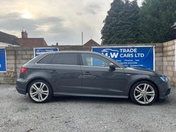 Audi A3 1.6 TDI S line Sportback S Tronic Euro 6 (s/s) 5dr