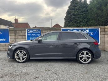 Audi A3 1.6 TDI S line Sportback S Tronic Euro 6 (s/s) 5dr