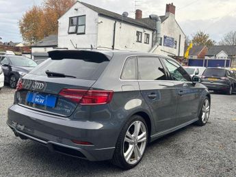 Audi A3 1.6 TDI S line Sportback S Tronic Euro 6 (s/s) 5dr