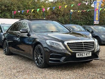 Mercedes S Class 3.0 S350Ld V6 AMG Line (Executive, Premium) G-Tronic+ Euro 6 (s/