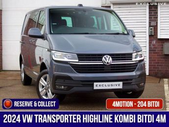 Volkswagen Transporter 2.0 BiTDI T32 Highline Kombi DSG 4Motion SWB Euro 6 (s/s) 5dr