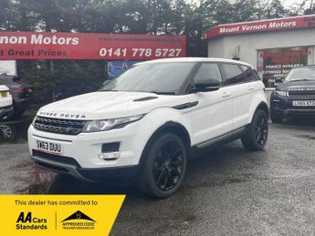 Land Rover Range Rover Evoque 2.2 SD4 Pure Tech Auto 4WD Euro 5 (s/s) 5dr