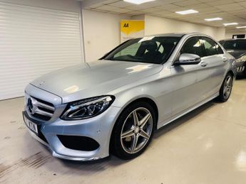 Mercedes C Class 1.6 C200d AMG Line G-Tronic+ Euro 6 (s/s) 4dr