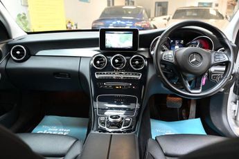 MERCEDES-BENZ C-CLASS 2.0 C200 Sport Estate 5dr Petrol G-Tronic+ Euro 6 (s/s) (184 ps)