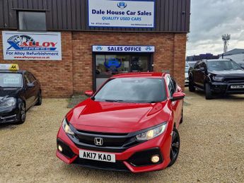 Honda Civic 1.0 VTEC Turbo SR Hatchback 5dr Petrol CVT Euro 6 (s/s) (129 ps)